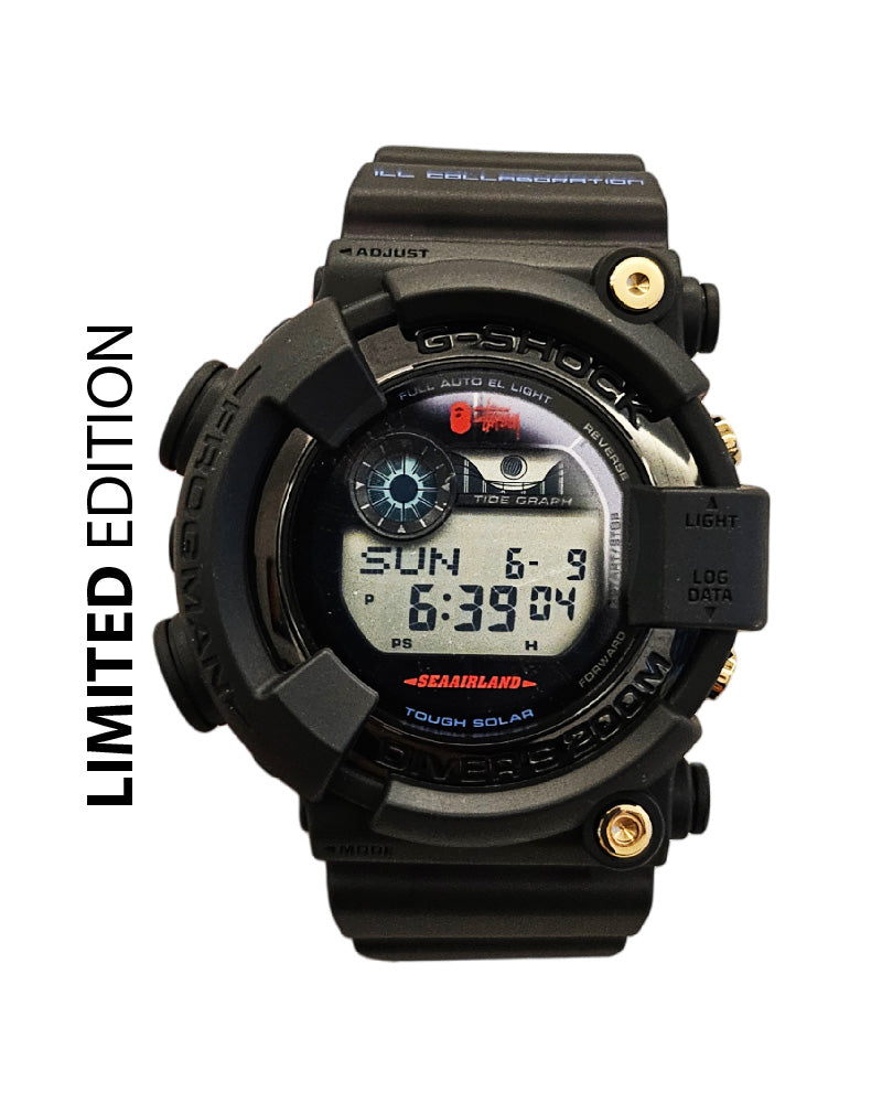 Casio G-Shock FROGMAN Stussy x Bape GF-8250BS – GShock X