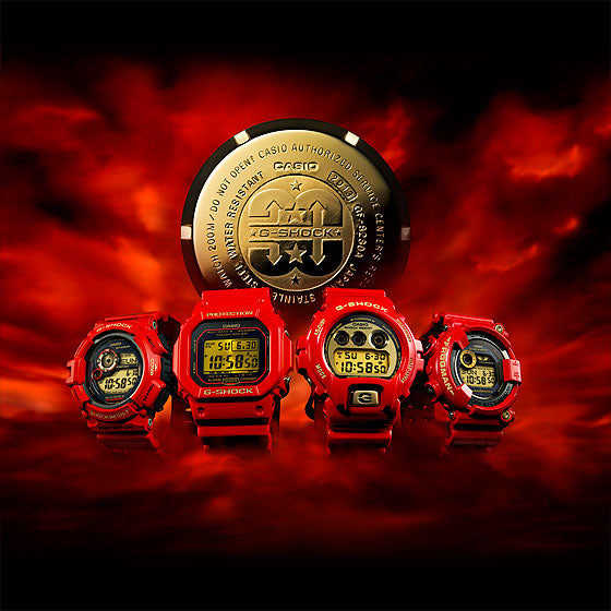 Casio G-Shock 30th Anniversary "Rising Red" GW-M5630A-4