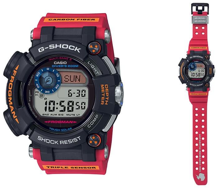 Casio G-Shock Frogman x Antarctic Survey ROV GWF-D1000ARR-1 Limited Edition