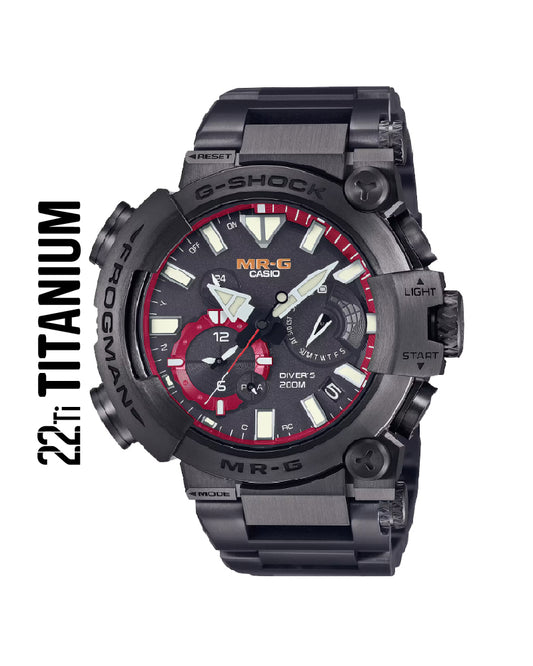 Casio G-Shock MR-G Series FROGMAN MRG-BF1000B-1A Titanium