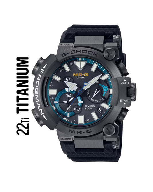 Casio G-Shock MR-G Series FROGMAN MRG-BF1000R-1A Titanium