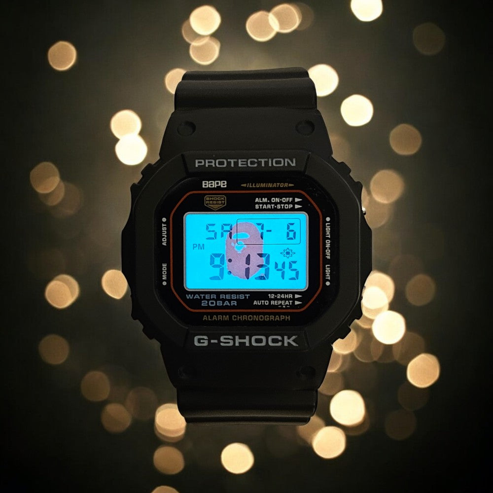 Casio G SHOCK x A Bathing Ape Limited Edition DW-5000-Bape – GShock X