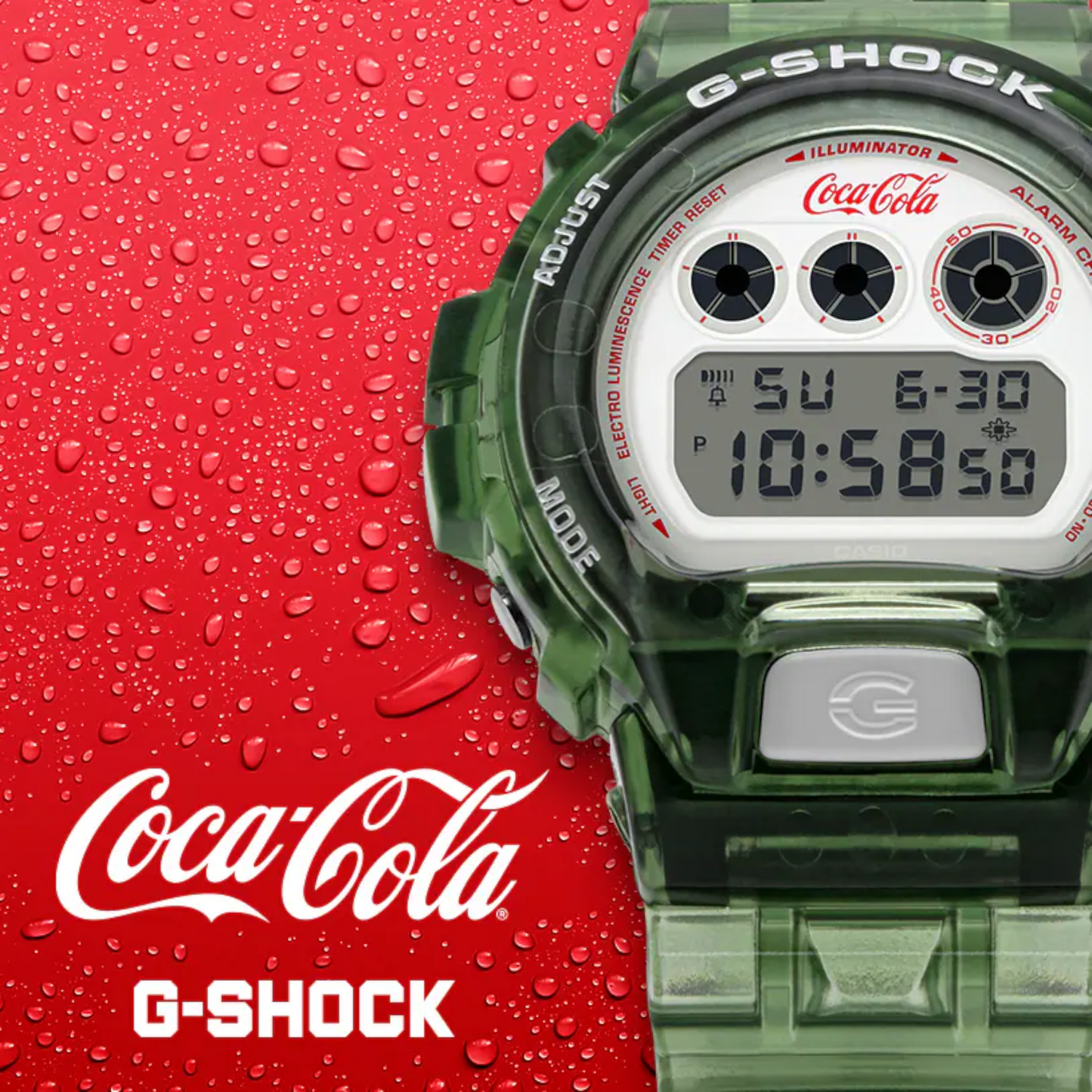 Casio G-Shock x Coca Cola Limited Edition DW6900CC23-3