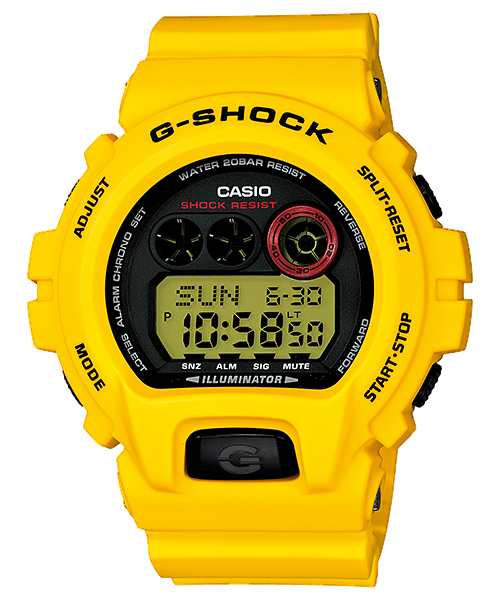 Complete Collection G-Shock "30th Anniversary Lightning Yellow" (4 Watches)