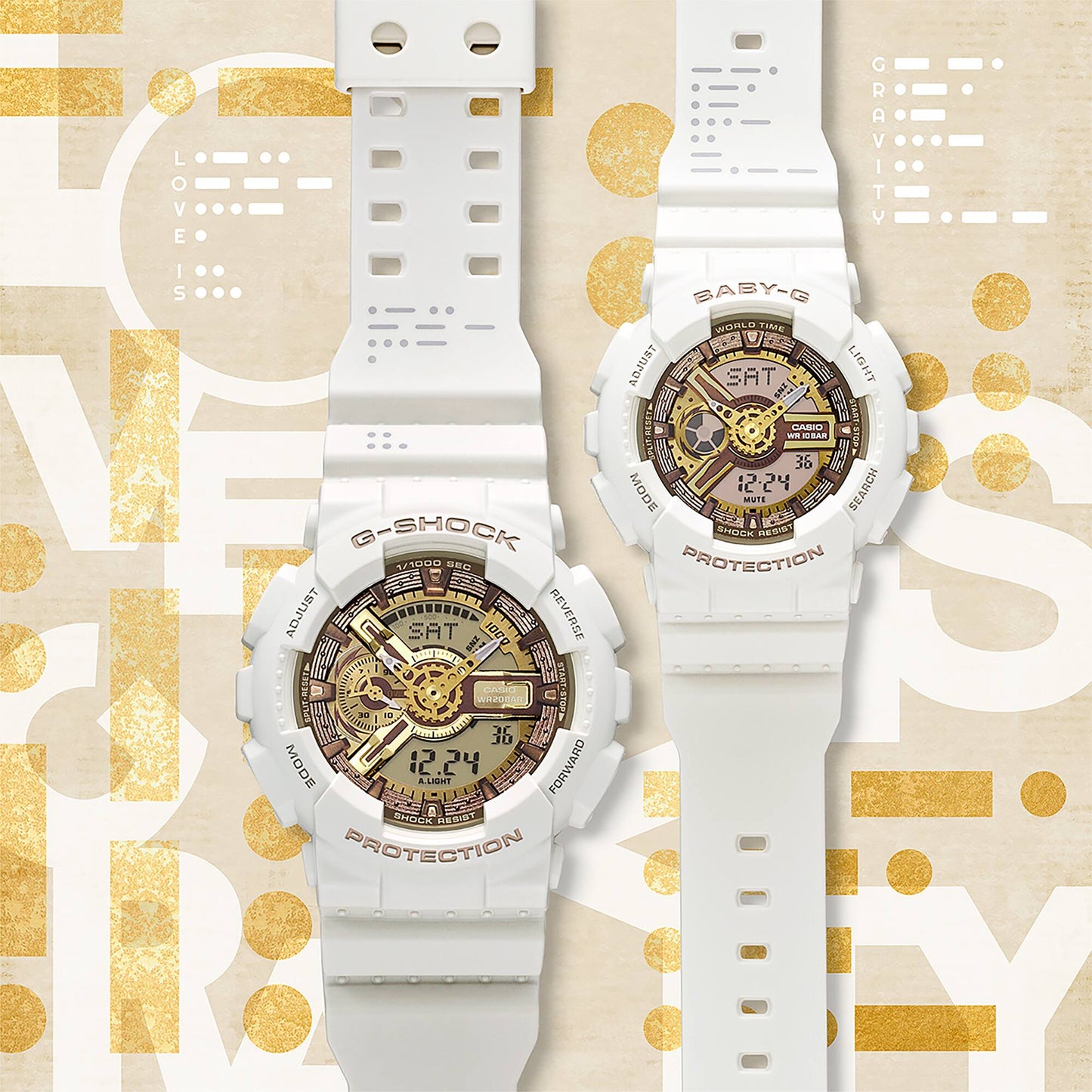 Casio G-Shock & Baby-G "Lover’s Collection" LOV-22A-7A