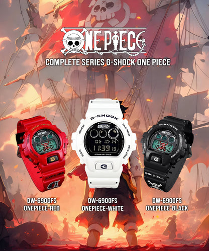 Complete Collection G-Shock x ONE PIECE DW-6900FS Limited Edition (3 Watches)