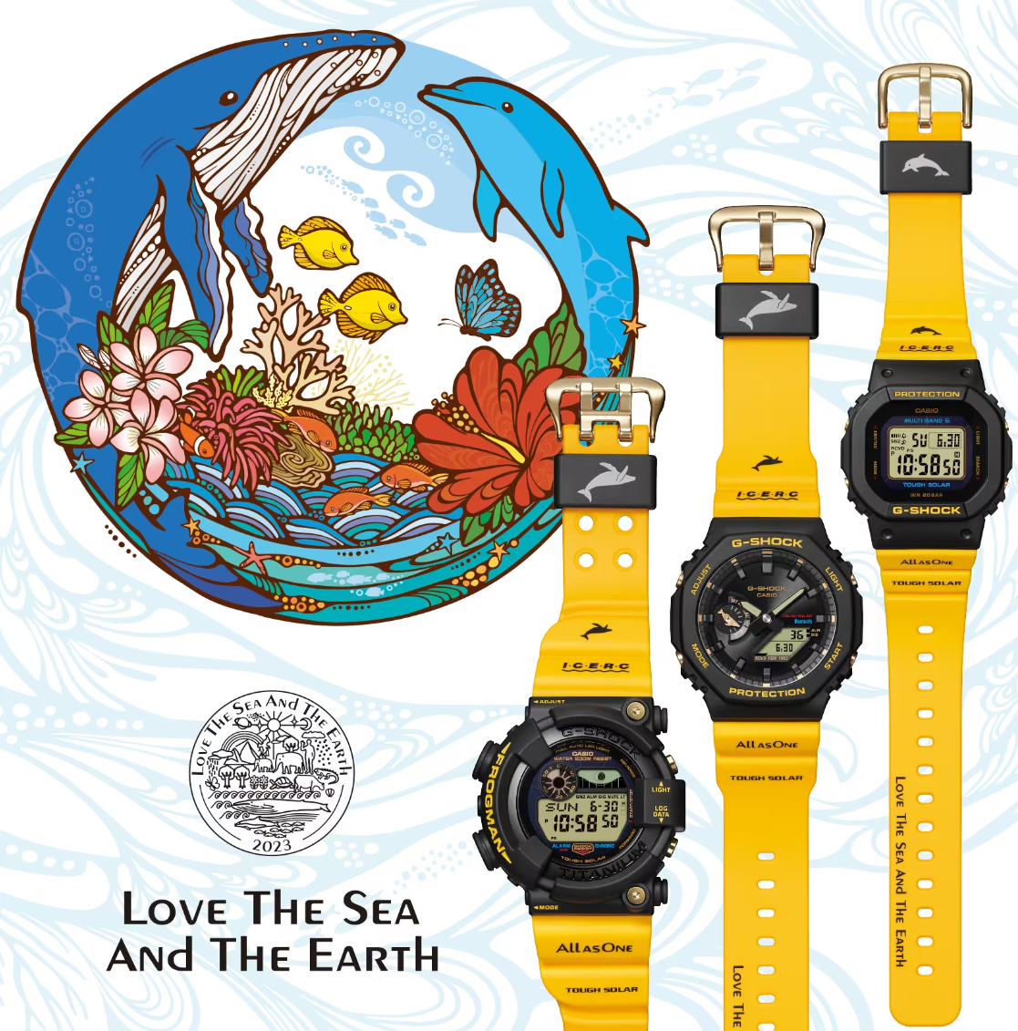 Casio G-Shock FROGMAN x Love The Sea And The Earth GW-8200K-9JR