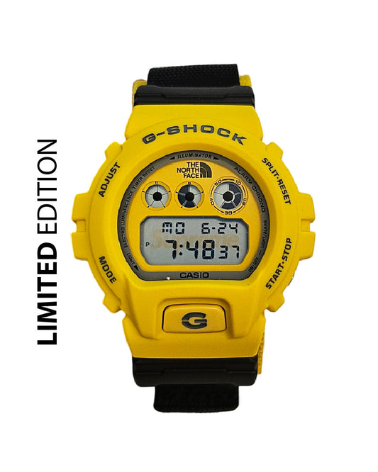 Casio G-Shock x Supreme x The North Face DW6900 (Yellow)